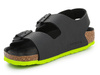 Birkenstock Milano Kinder Desert Soil Black Lime 1022129