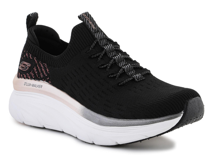 Women's shoes SKECHERS D LUX WALKER LET IT GLOW 149366-BKRG