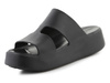 CROCS GETAWAY PLATFORM H- STRAP BLACK 209409-001