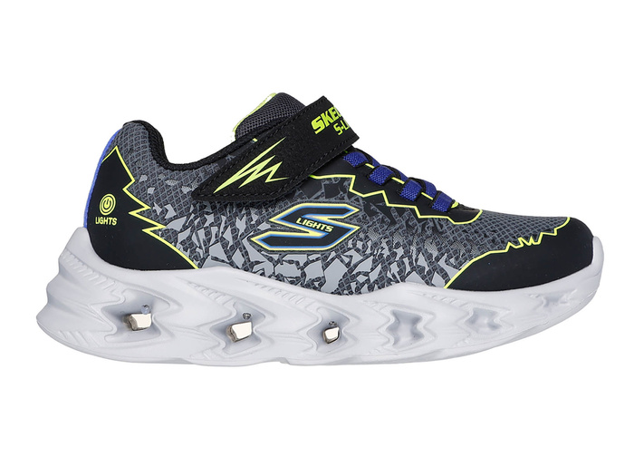 Skechers S Lights Vortex 2.0 Zorento 400603L-BKYL Black/Yellow